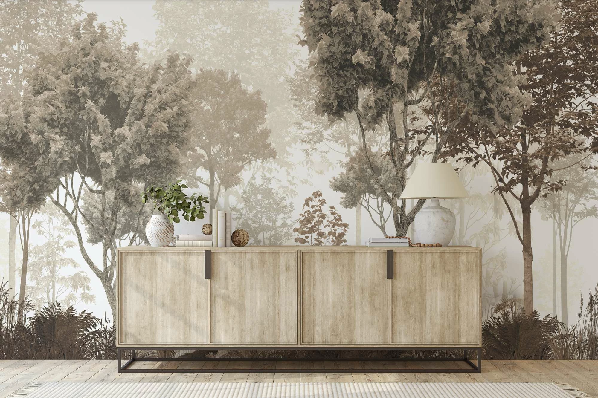 Sticker dekorativ për mur Wallity, shumëngjyrësh, MDK-00101, 100x100cm