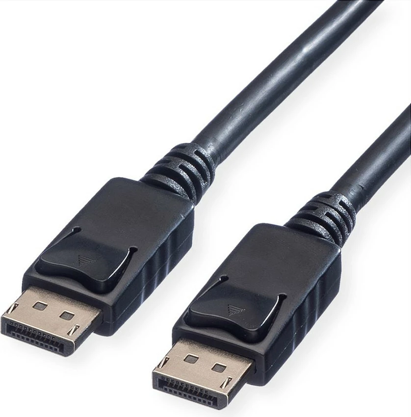 Kabllo DisplayPort VALUE DP KABELDP-DPLSOH3M, 3 m, 4K 60Hz, e zezë