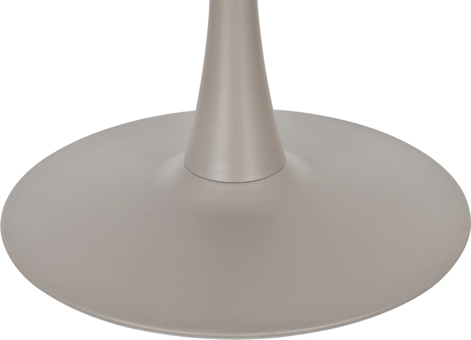 Tavolinë Caspian, ngjyrë gri me model mermeri, 80x80x75cm