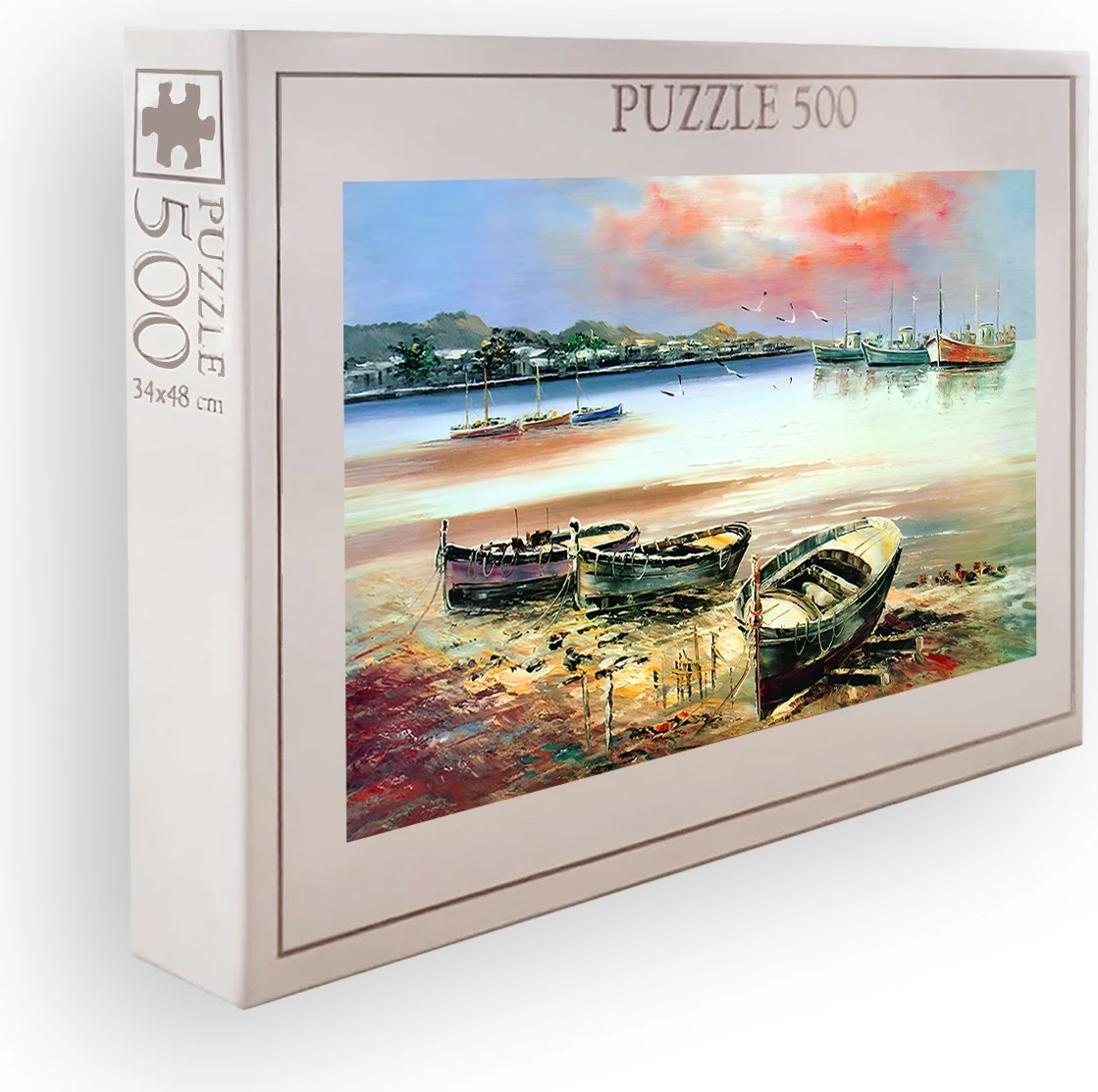 Puzzle 500 copë, Evila Originals, shumëngjyrësh, PZL_0162_500