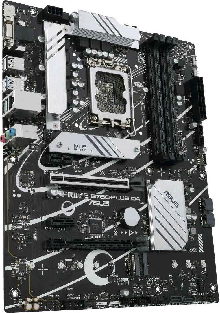Pllakë amë Asus PRIME B760-PLUS D4, ATX, LGA1700, DDR4, e zezë