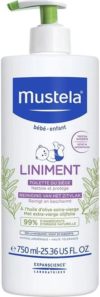 Emulsion për pastrim lëkure për fëmijë Mustela 750ml