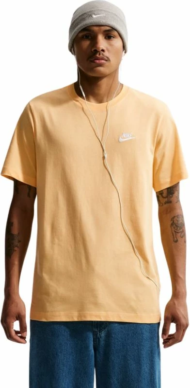 Maicë për meshkuj Nike Club Tee AR4997 795, portokalli [Madhësia: S]