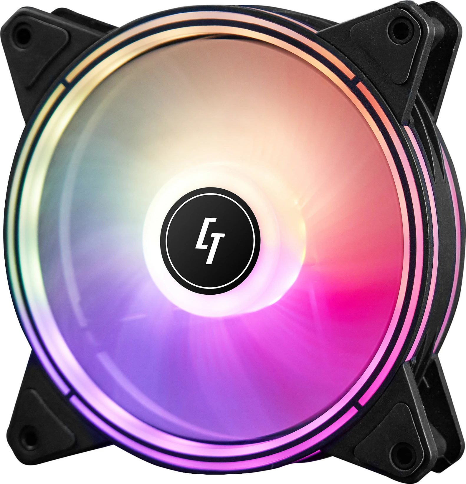 Ventilator kasë Chieftec NOVA A-RGB, 120mm, PWM, Multi RGB, i zi