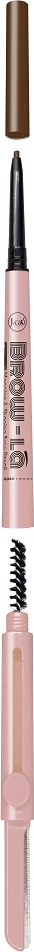 Laps për vetulla 3n1 J.Cat Beauty Brow-La Mapping & Shaping për femra 103 Medium Cool Brown 0.08g