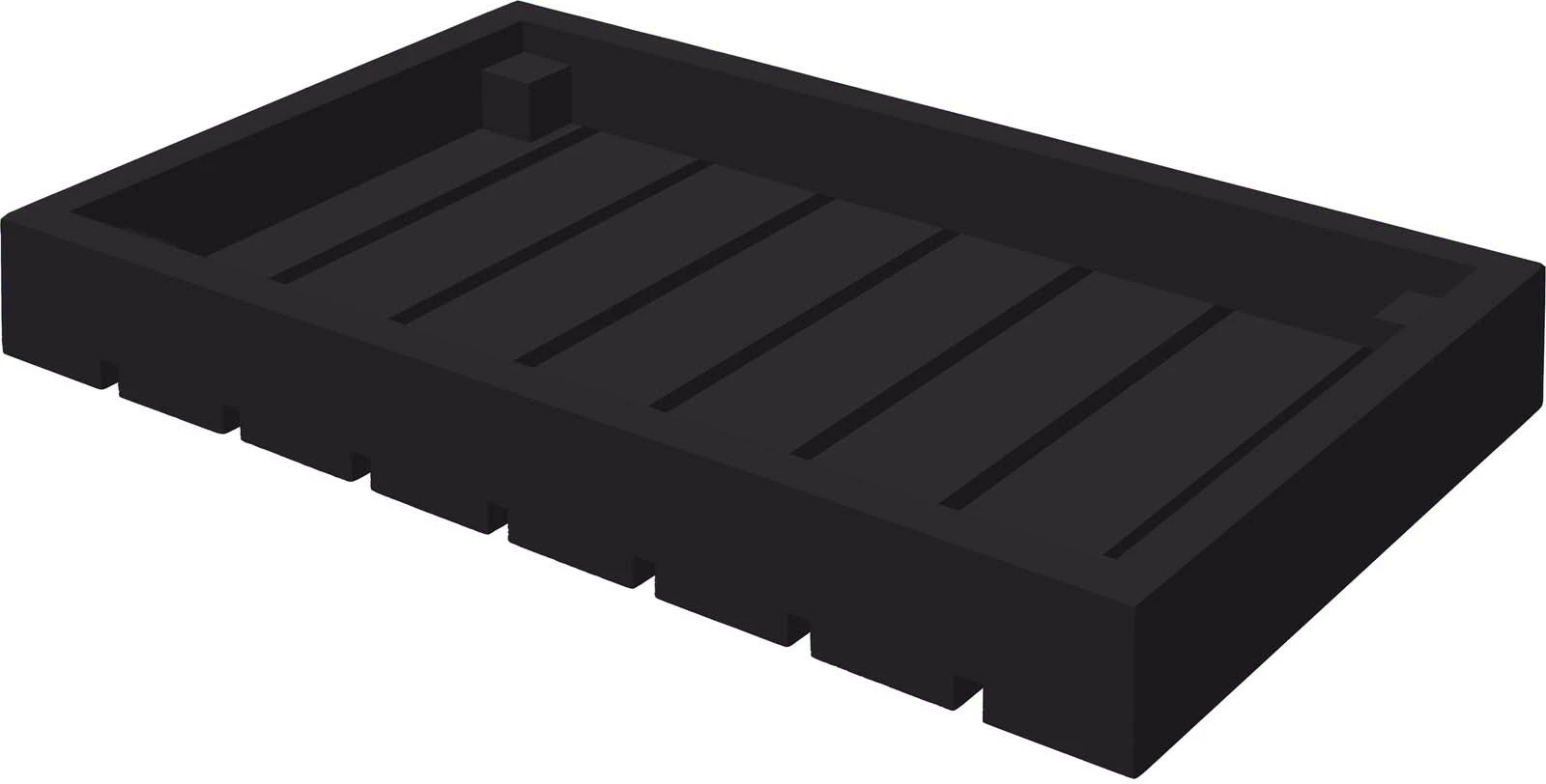 Kuti buffet druri, Fine Dine Madeira Black, GN 1/1, e zezë