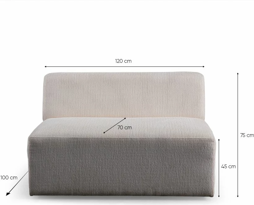 Këndore Melva, Atelier del Sofa, e bardhë, (L1.5 + O1 + C + O2 + Chl Djathtas)