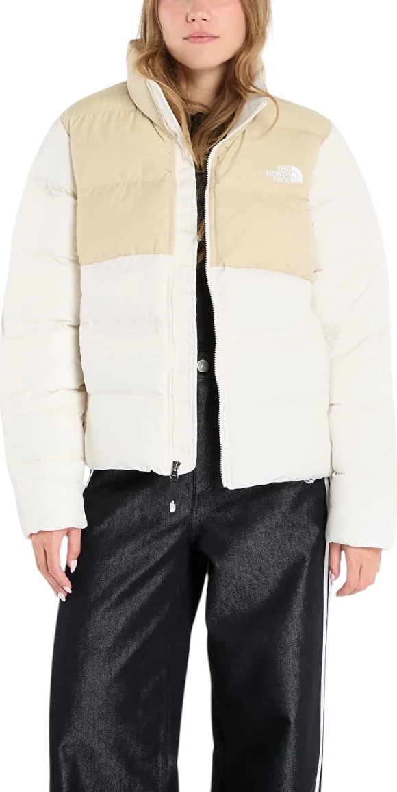 Jakne me pupla për femra The North Face NF0A89JDTIU1, krem