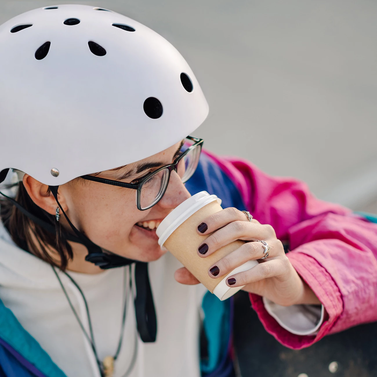 Helmetë BMX/Scooter Wozinsky HT-38B, S (48-52 cm), PC+EPS, e lehtë, me ventilim dhe rregullim, e bardhë