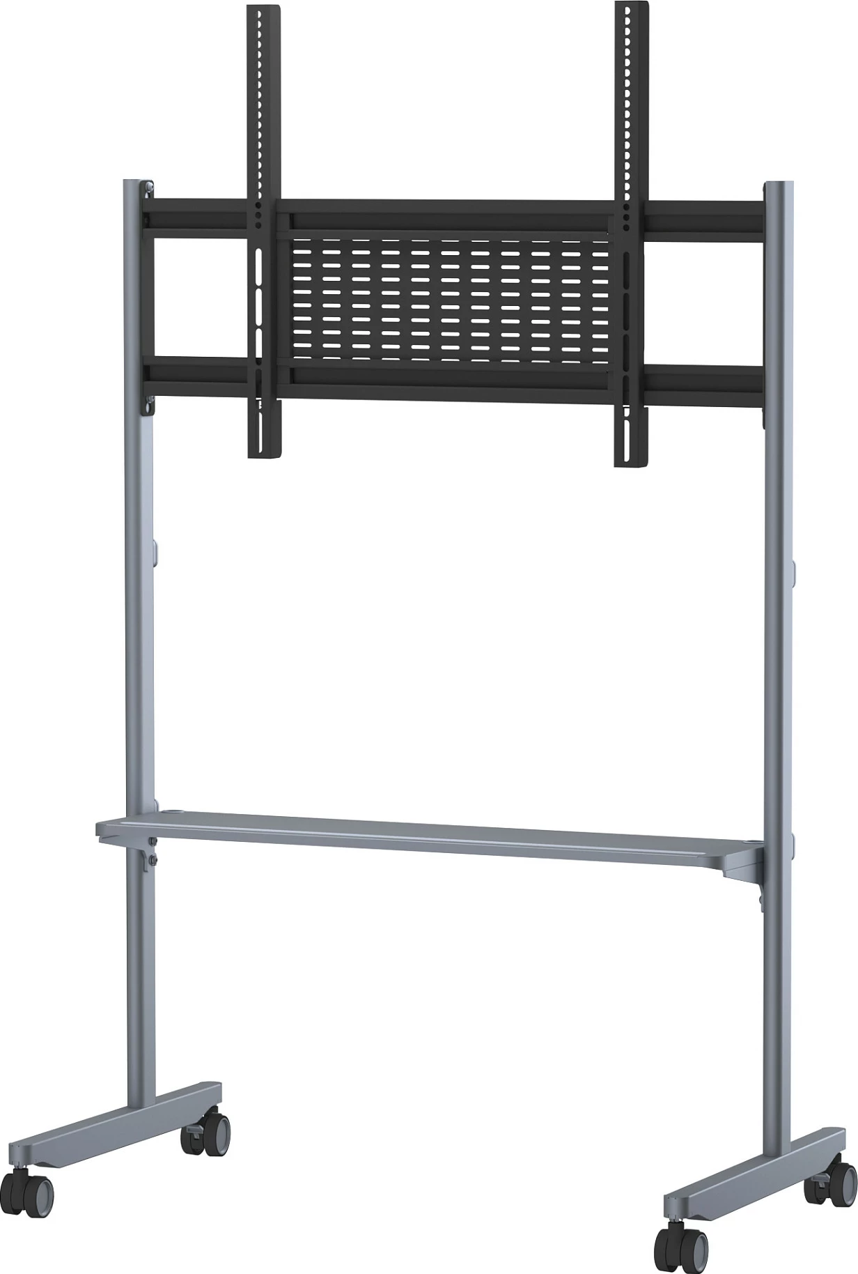 Mbajtës ekrani me rrota Yealink MB-FS-VESA, VESA 400x400-900x600, deri 53 kg, i zi
