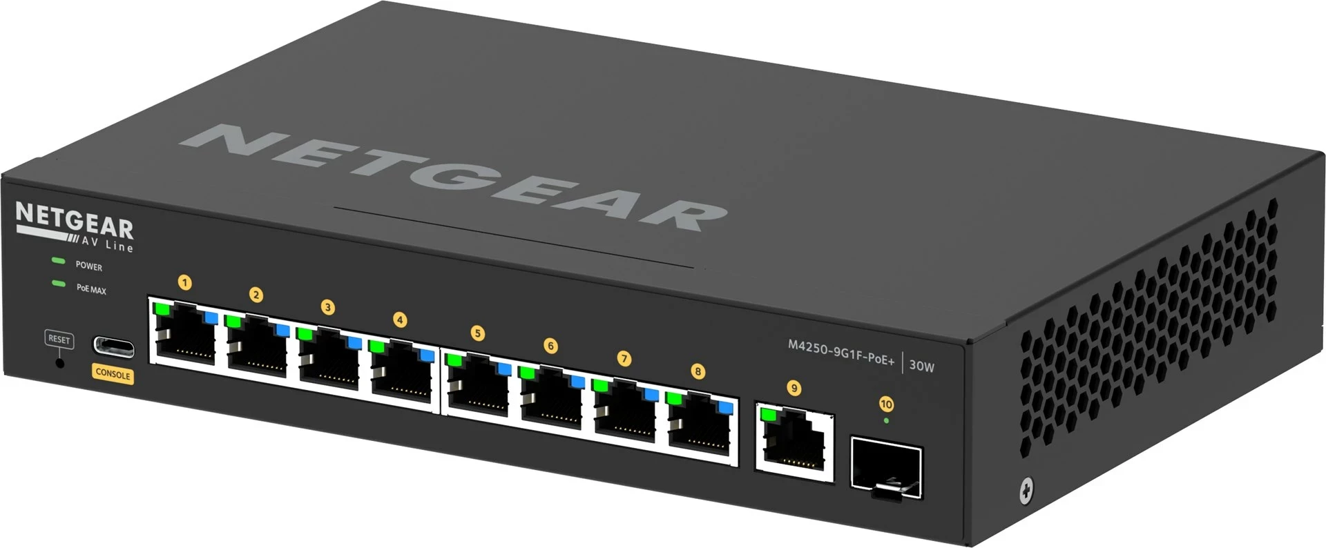 Switch NETGEAR GSM4210PD-100EUS, 8x1G PoE+ 110W, i zi
