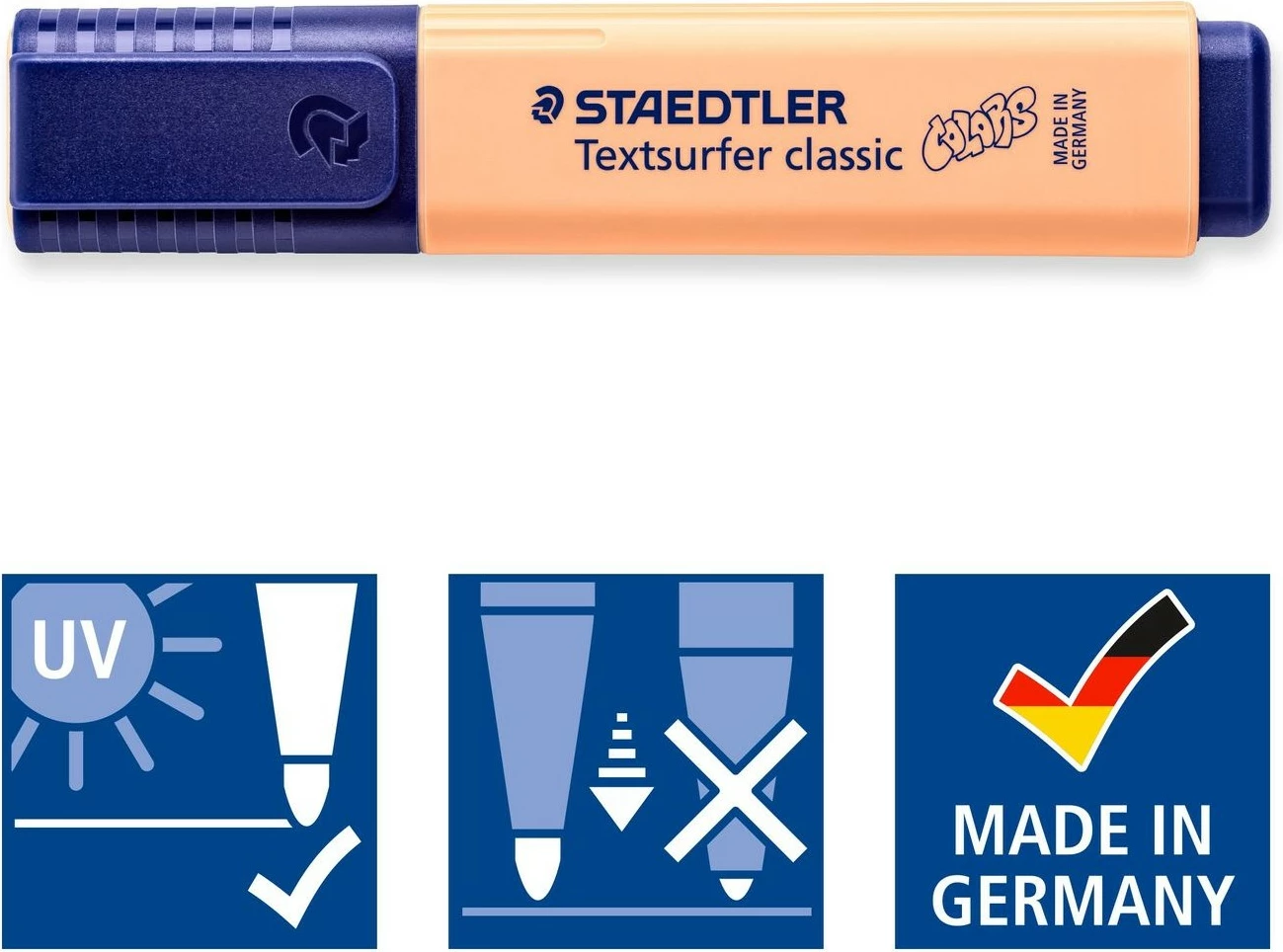 Set markuesa STAEDTLER Textsurfer classic 364 C, 6 copë, pastel