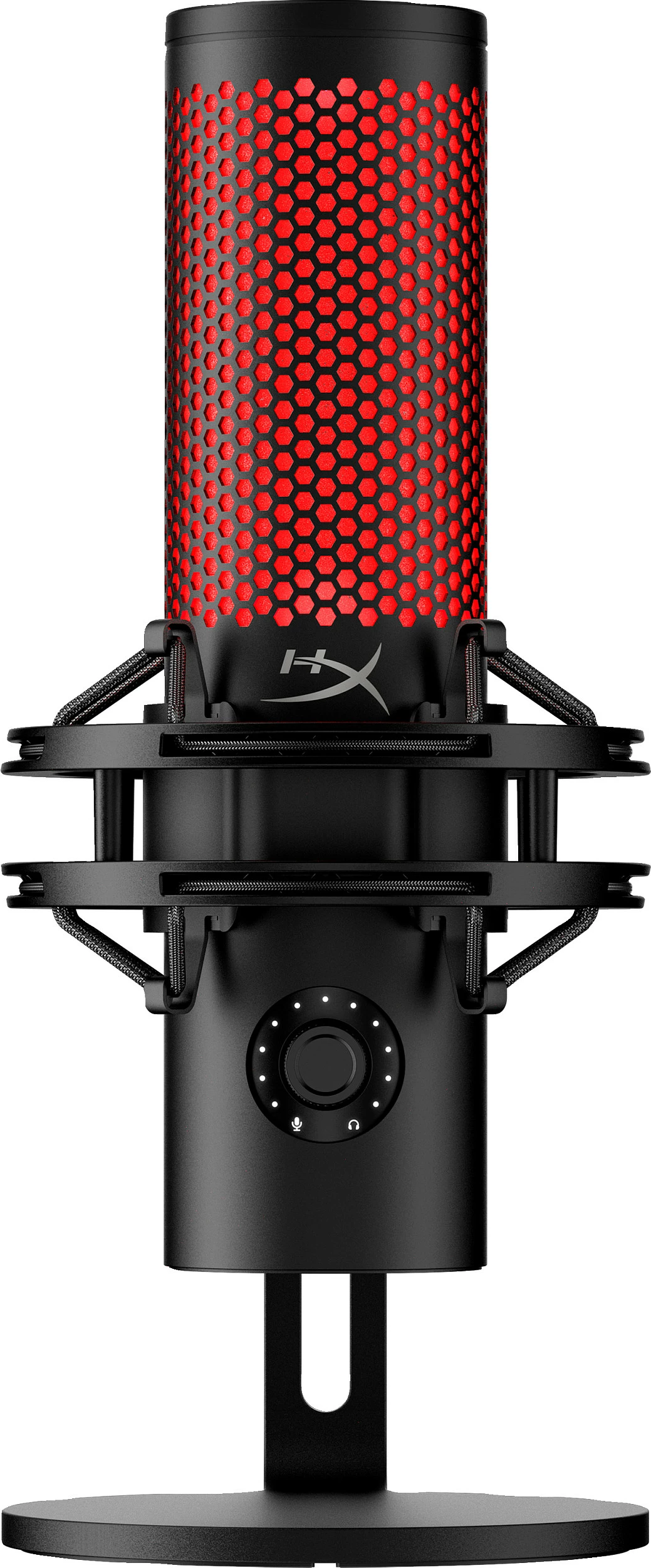 Mikrofon USB HyperX QuadCast 2, 24-bit/96kHz, 4 polar pattern, 3.5mm, i zi