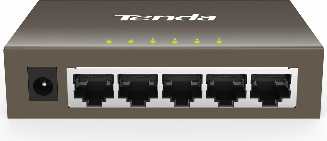 Switch Tenda TEG1005D, 5 porta, Gigabit Ethernet, Gri