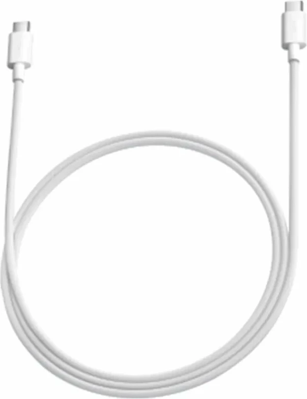 Kabllo USB-C në USB-C Xiaomi BHR0878GL 1m 3A e gërshetuar, e bardhë