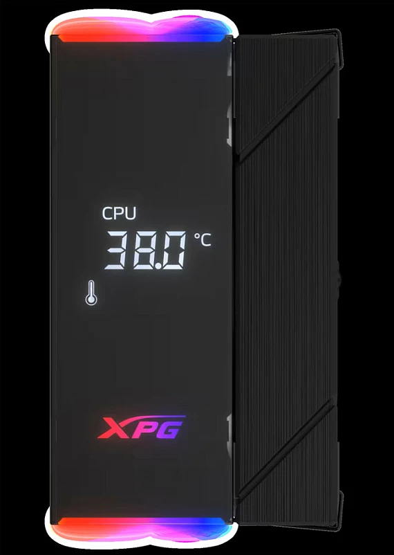 Ftohës CPU XPG Maestro Plus 42SA, 120mm, ARGB, TDP 220W, i zi