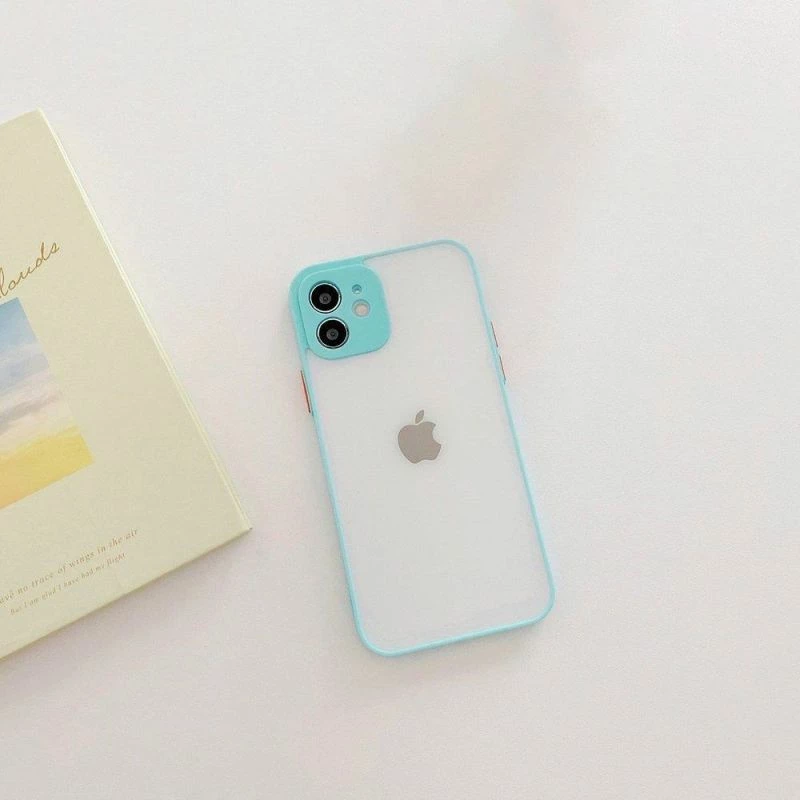 Kapak silikon për Samsung Galaxy A22 4G Hurtel Milky Case, kaltër [Ngjyra: Kaltër]