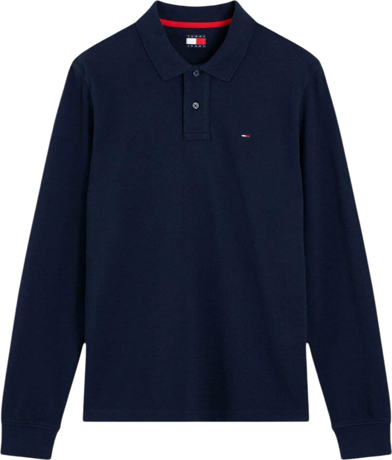 Maicë polo me mëngë të gjata për meshkuj Tommy Hilfiger Jeans DM0DM23630, blu e errët [Madhësia: M]