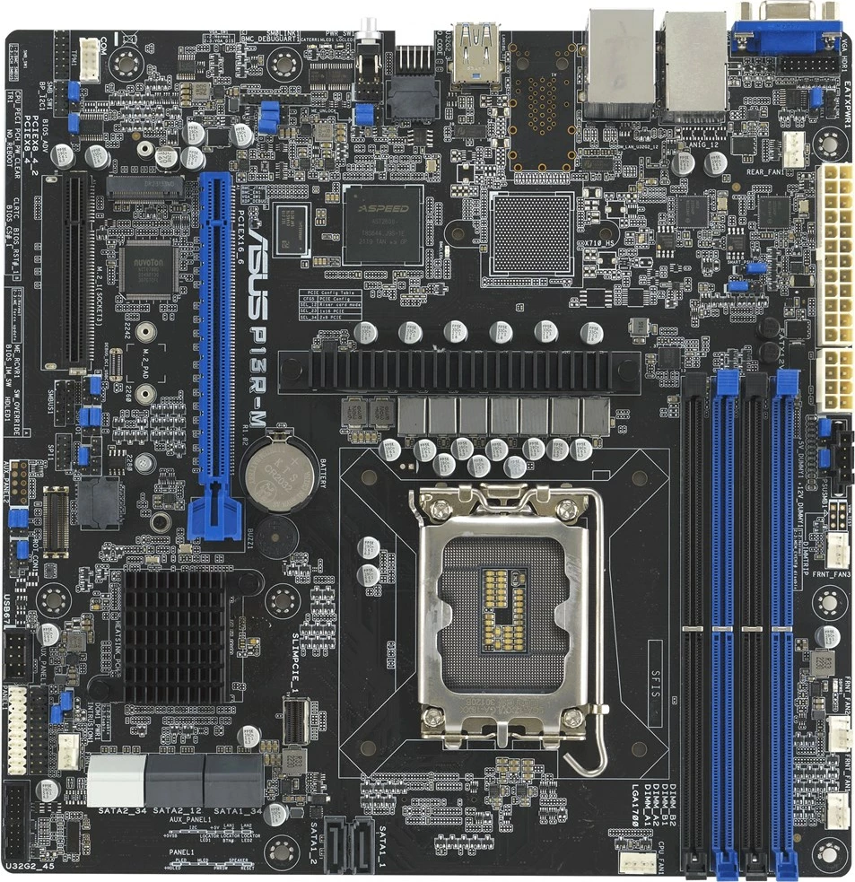 Pllakë amë ASUS P13R-M, Intel C262, LGA 1700, micro ATX