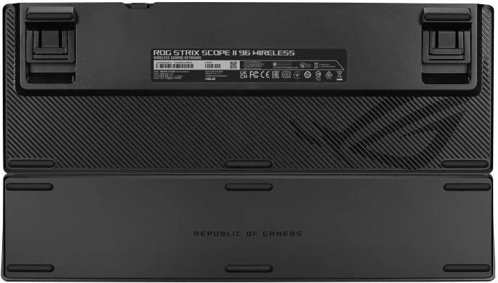 Tastierë Asus Strix Scope II 96 Wireless, RGB, mekanike, e zezë