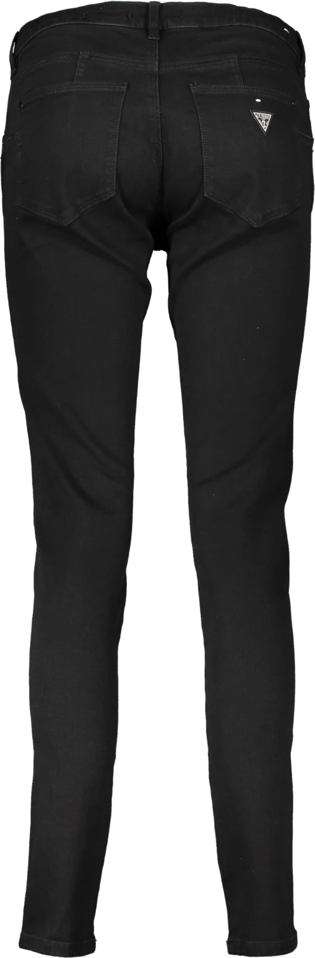 Pantallona xhins GUESS JEANS femra, të zeza [Madhësia: W27 L30]