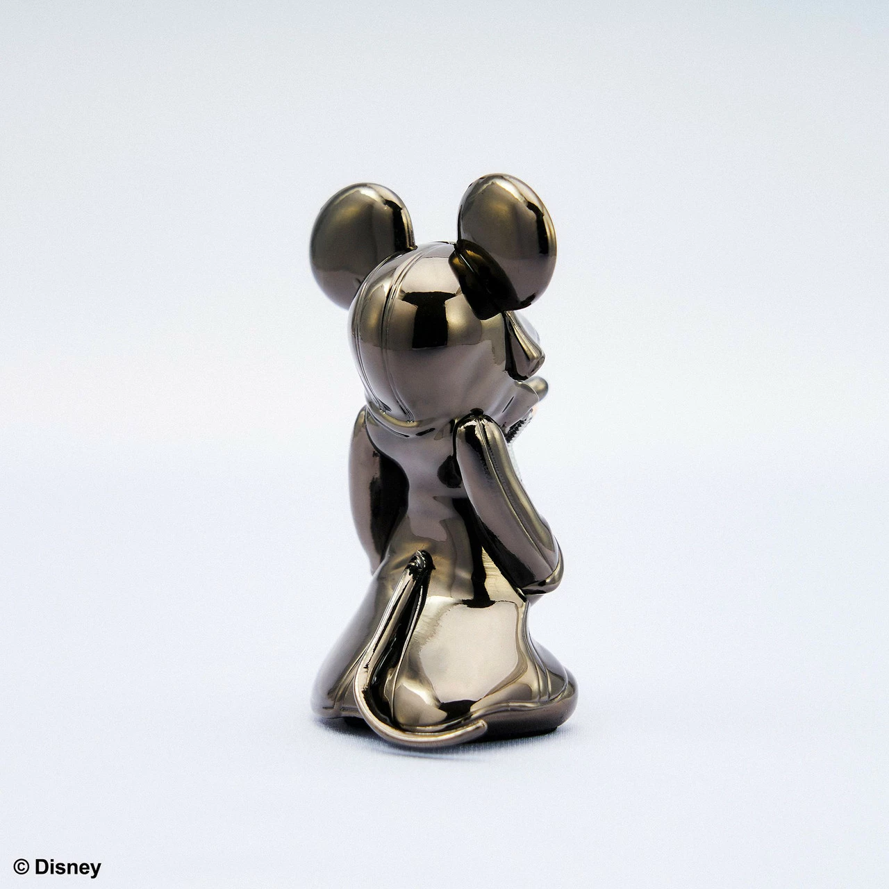 Figurinë koleksionuese Square Enix Bright Arts Gallery King Mickey (Kingdom Hearts II), die-cast metal, argjendtë metalike
