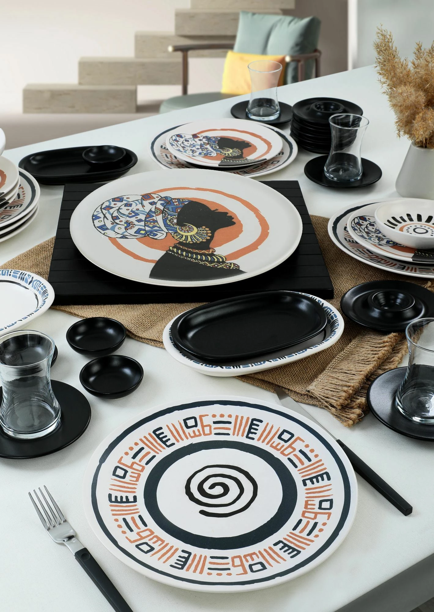 Set mëngjesi 50 pjesësh Hermia Concept, TV087050F26MAD45M00MAP0300