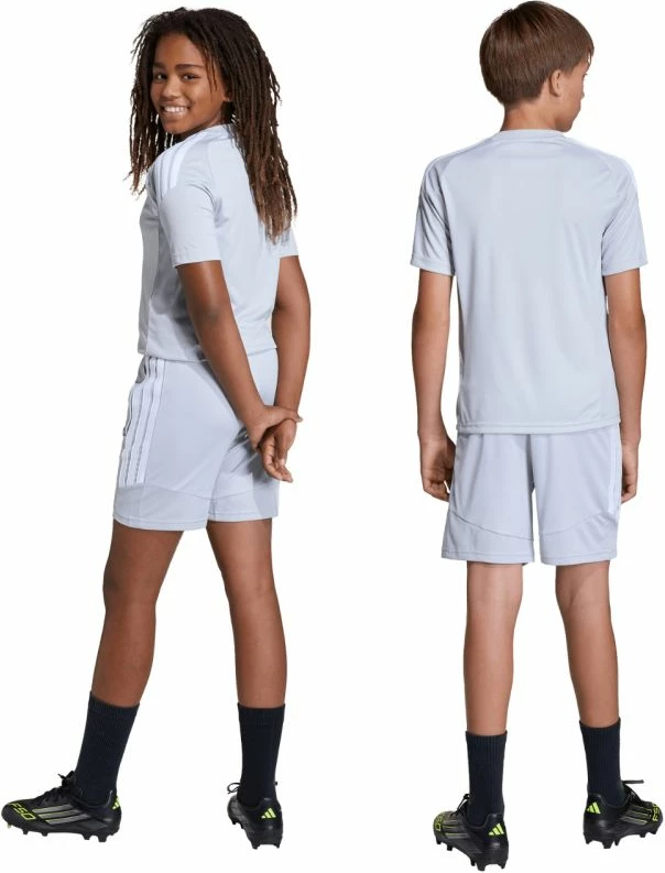 Shorce për fëmijë adidas, gri [Madhësia: 128 cm]