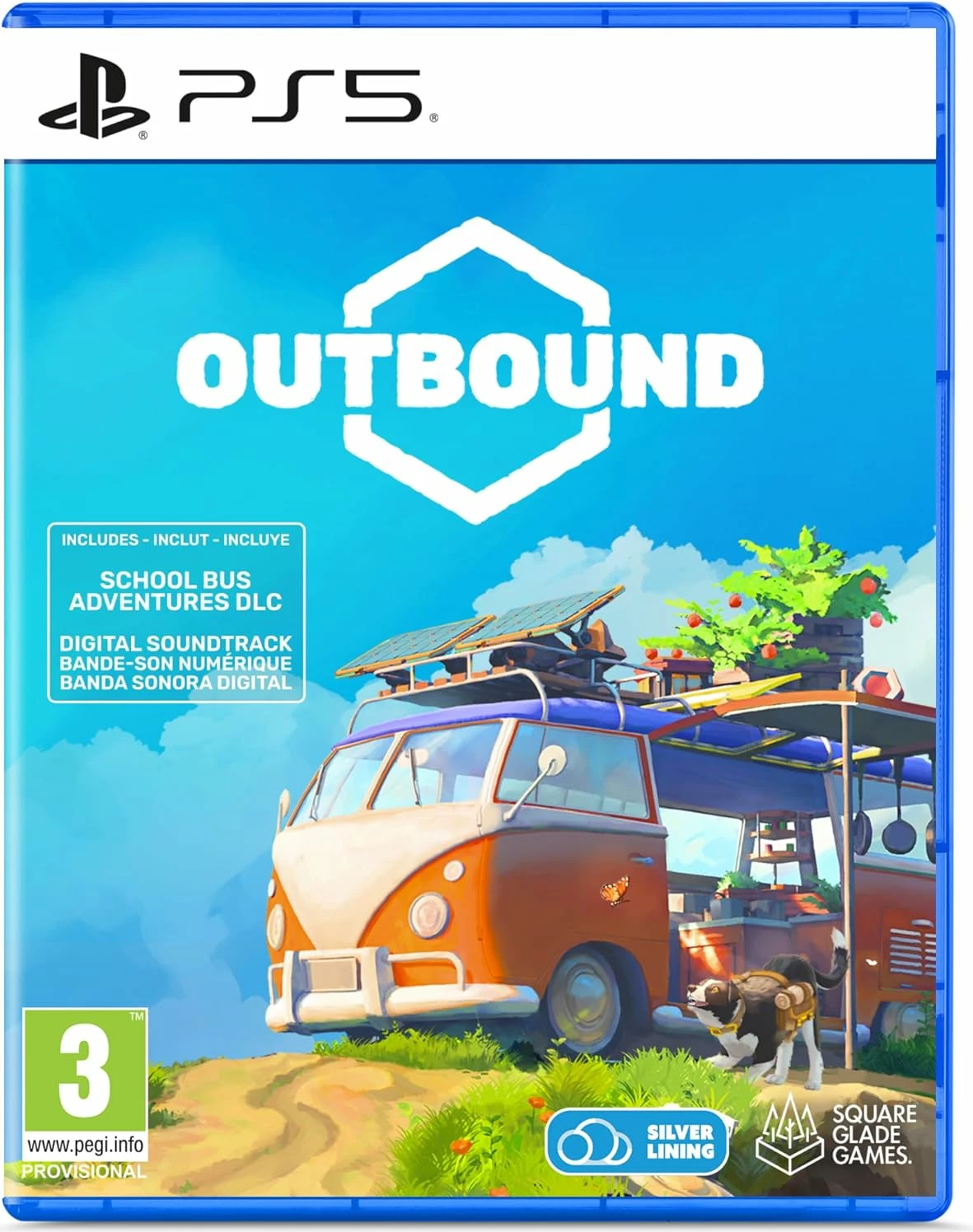 Lojë për PlayStation 5 Silver Lining Interactive Outbound, PEGI 3, me DLC School Bus Adventures + soundtrack digjital