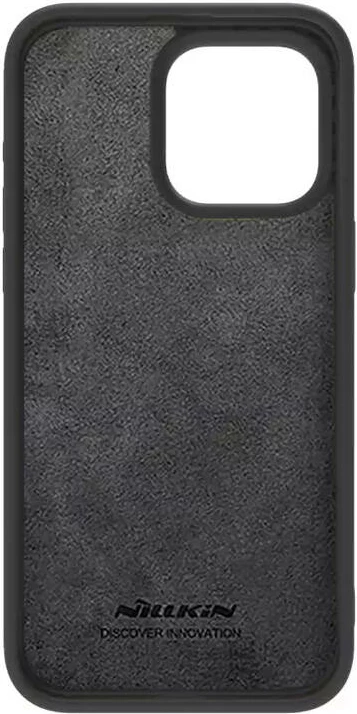 Mbështjellës Nillkin CamShield Silky për iPhone 15 Pro, silikon, i zi
