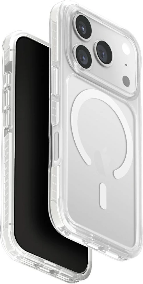 Mbështjellës UNIQ Combat Magclick Charging për iPhone 17 Pro, i bardhë