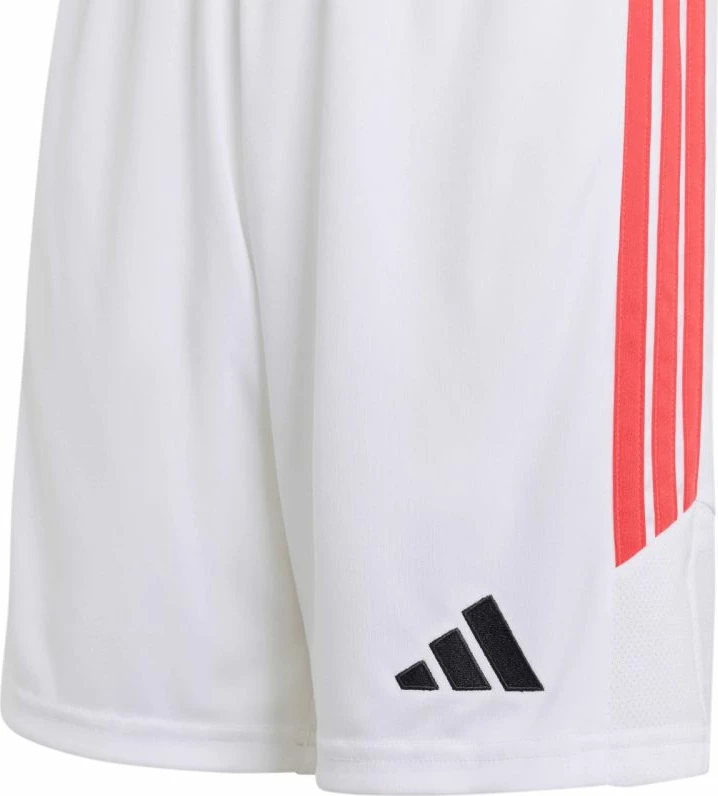Shorce për fëmijë adidas, të bardhë e të kuqe [Madhësia: 116 cm]