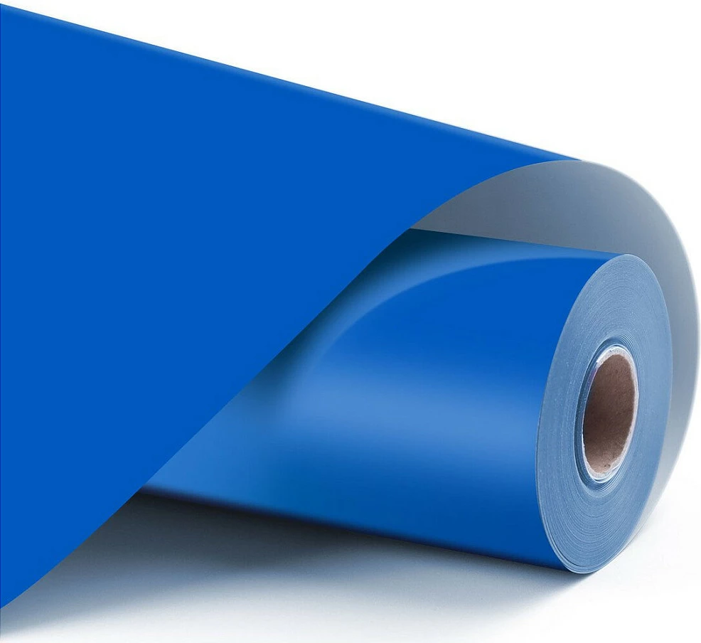 Folie vinili permanente LOKLiK, mat, 30.5 x 180 cm, blu mbretërore