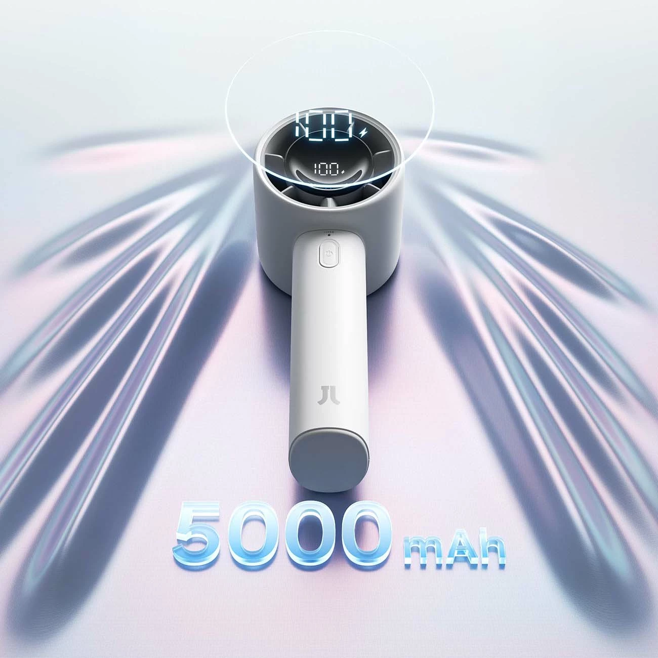 Ventilator dore Jisulife Handheld Fan 10S 5000mAh USB-C, gri