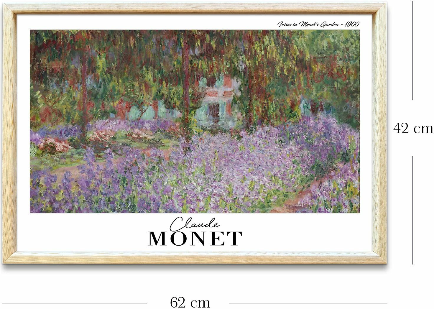 Pikturë dekorative me kornizë, Wallity, 4262AHSMONET-007