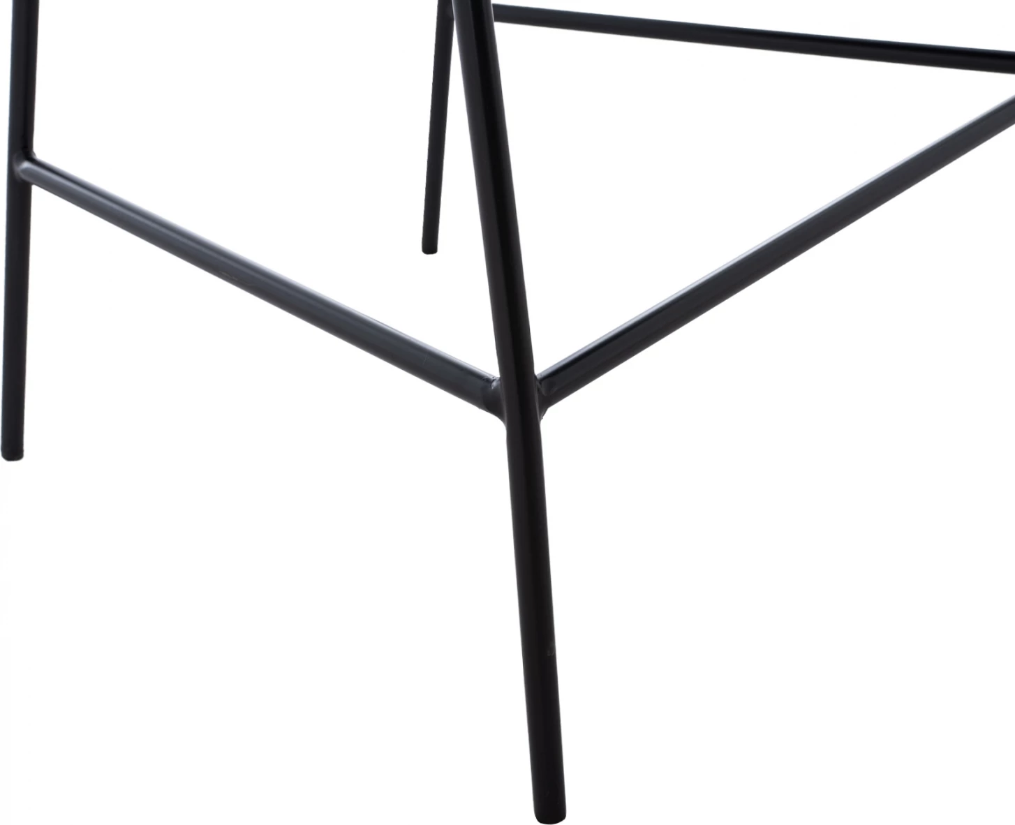 Karrige për bar, lartësi mesatare, ΗΜ8734.01, kadife gri me kornizë të zezë, 60x55x100 cm, set prej 2 copë