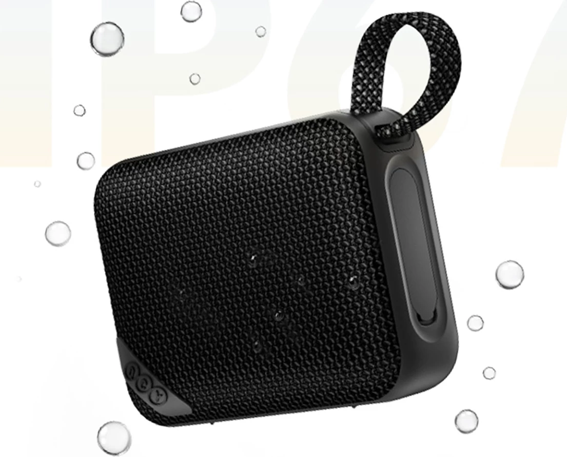 Altoparlant Bluetooth QCY SP2, 5W, Bluetooth 5.3, IP67, RGB, TWS Stereo, microSD, 1000mAh, i zi