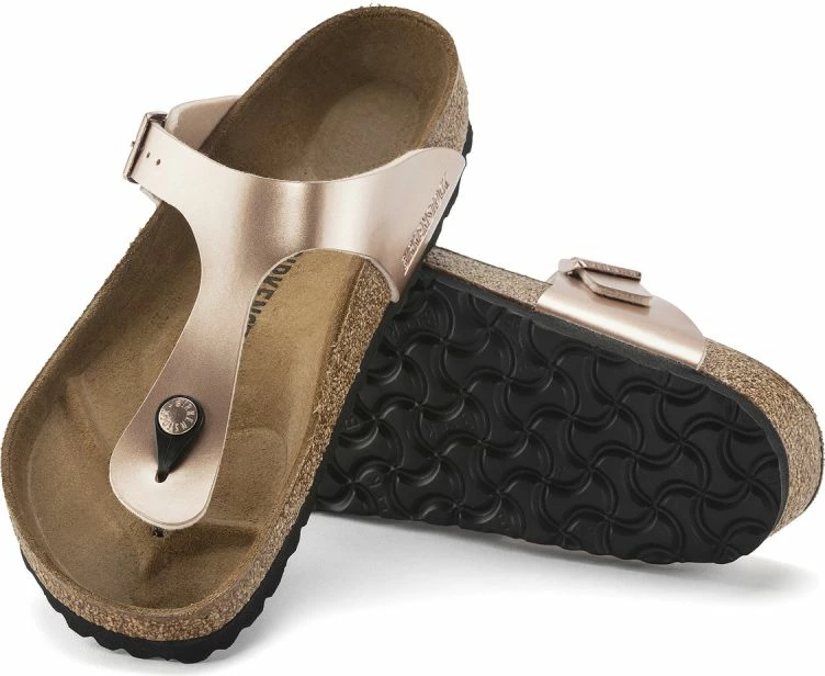 Flip-flop për femra Birkenstock, të arta [Madhësia: 38]