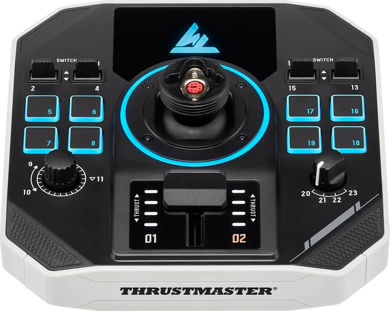 Joystick Thrustmaster SoL-R 2 FlightStick Space Duo për PC, bardhë/zezë