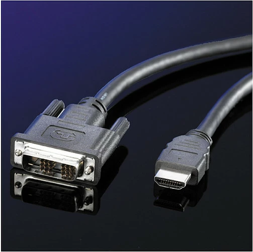 Kabllo ROLINE Micro-HDMI në DVI-D, 2 m, e zezë