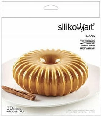 Kallëp silikoni Silikomart RAGGIO 1.53 L Ø19.5 cm, bezhë-gri