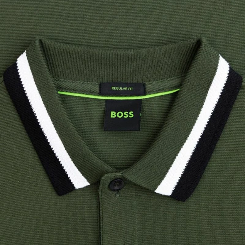 Maicë polo për meshkuj Boss, e gjelbër