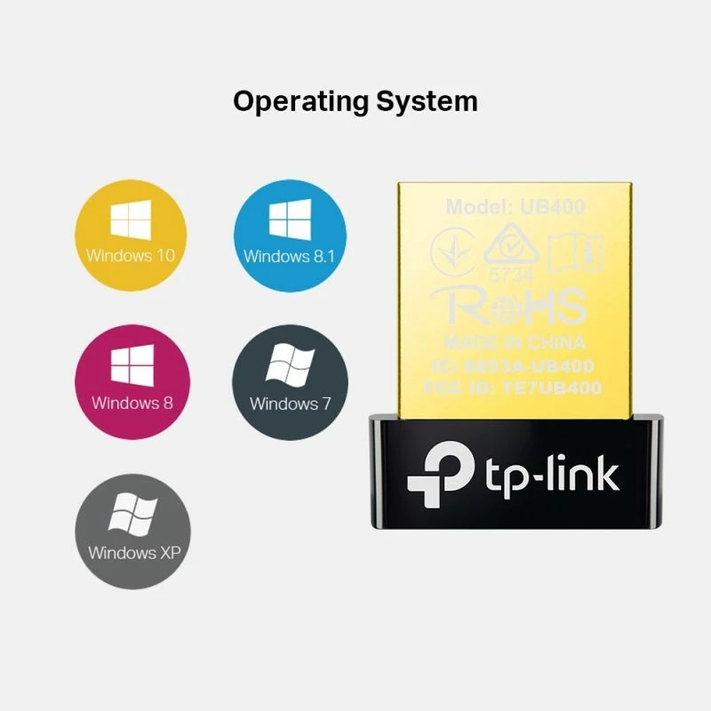 Adapter Bluetooth TP-LINK UB400 Nano, i zi/ari