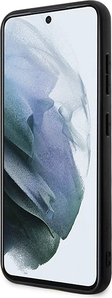 Mbështjellës Mercedes AMG Carbon Stripe & Embossed për Samsung Galaxy S23+, i zi