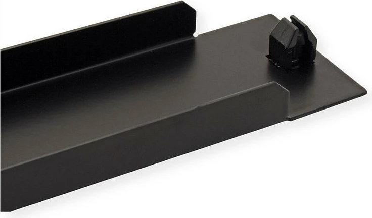 Panel mbulues rack VALUE 26.99.0003, 19", 1U, i zi