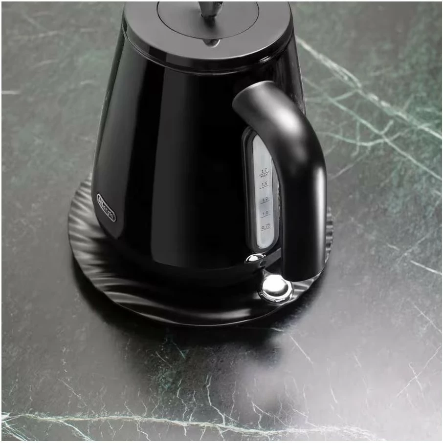 Çajnik elektrik DeLonghi Eclettica KBY2001, 1.7L, inox, i zi