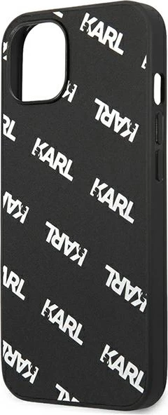 Mbështjellës Karl Lagerfeld KLHCP13SPULMBK3 për iPhone 13 mini, hardcase, i zi
