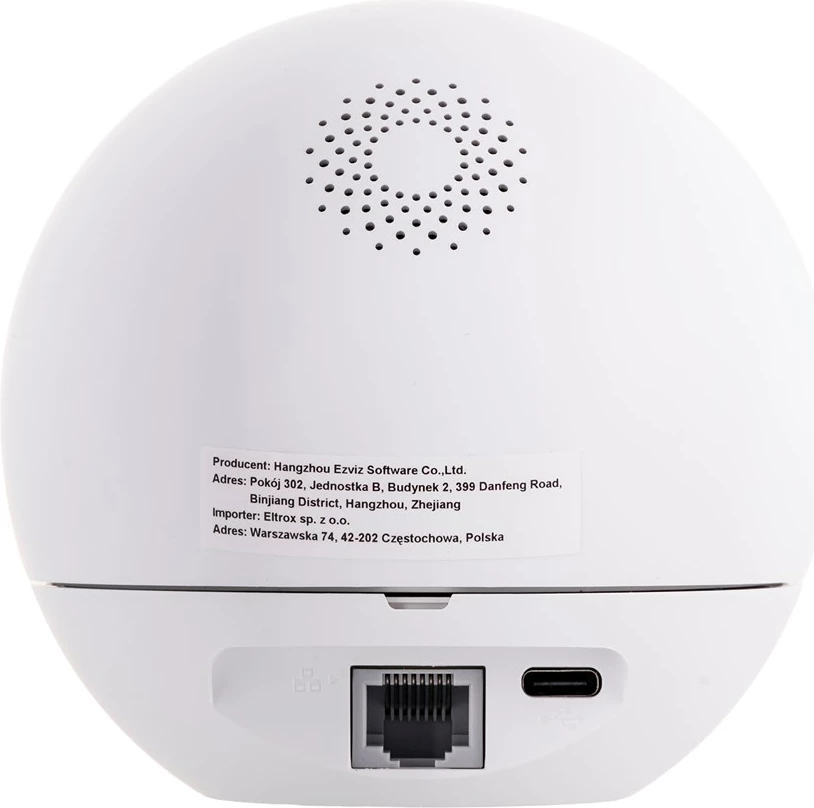 Kamerë IP Ezviz CS-H6 3K me monitor touchscreen SD7, 4mm, e bardhë