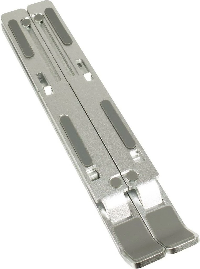 Qëndrim laptopi Inter-Tech NBS-200, deri 15.6 inç, i rregullueshëm, argjendtë