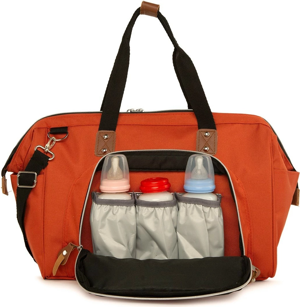 Çantë për pelena, ngjyrë e kuqe 'Tile', Zoozie Bags, 2154 - 83275